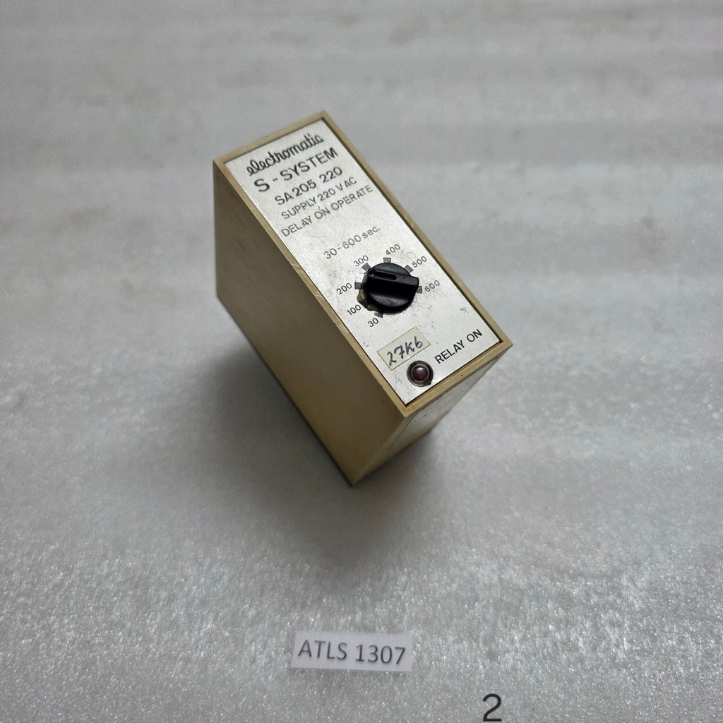 ELECTROMATIC SA 205 220 DELAY ON OPERATE TIMER RELAY 220V