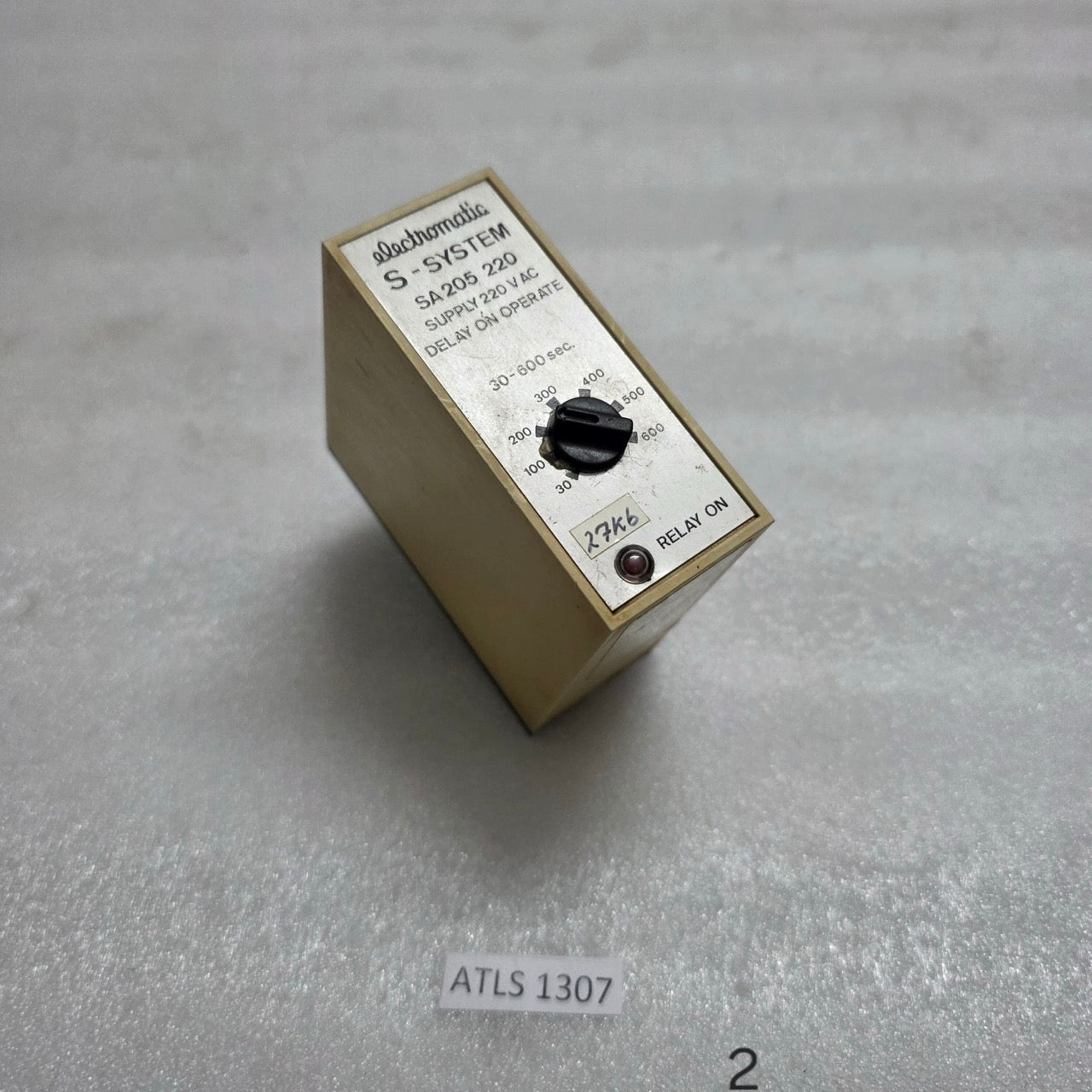 ELECTROMATIC SA 205 220 DELAY ON OPERATE TIMER RELAY 220V