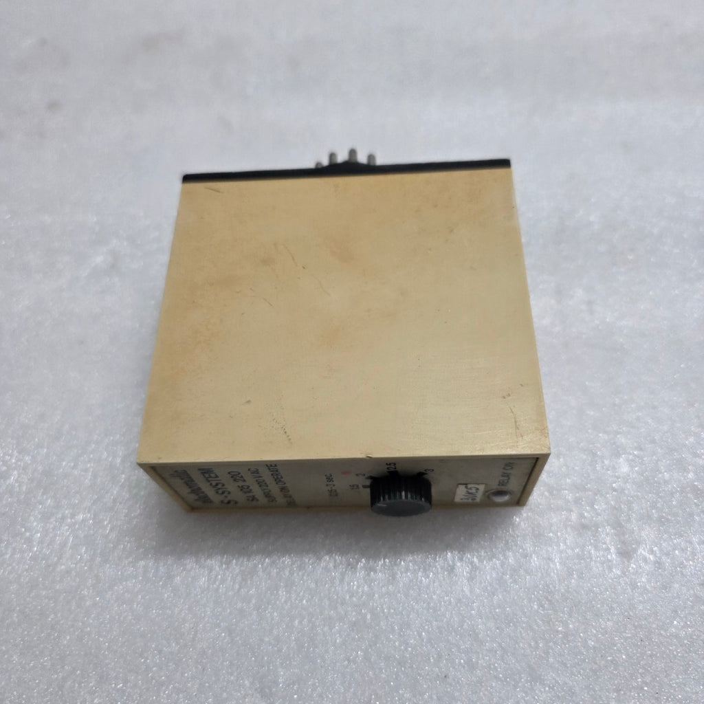 ELECTROMATIC S-SYSTEM SA 105 220 DELAY ON OPERATE TIMER RELAY 220V