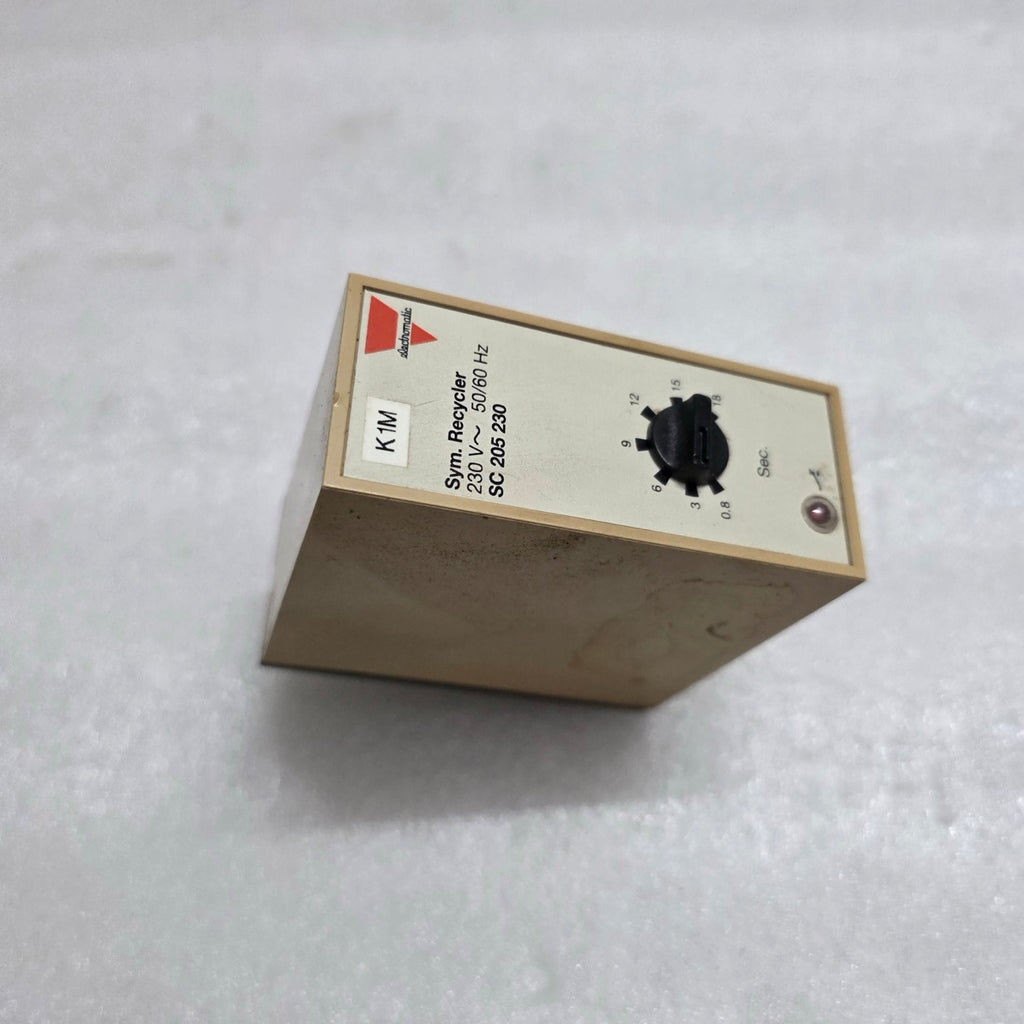 ELECTROMATIC S-SYSTEM SC 205 230 SYMMETRICAL RECYCLER TIMER RELAY 230 VAC 0.8-18