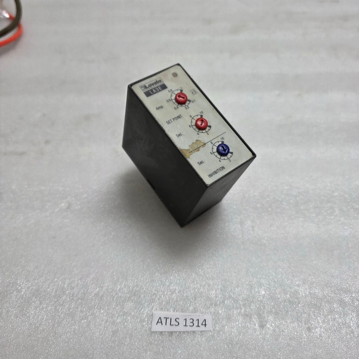 LOVATO LA3E SINGLE-PHASE MAX CURRENT MONITORING RELAY 110V