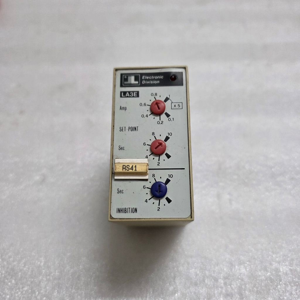 LOVATO LA3E SINGLE-PHASE MAX CURRENT MONITORING RELAY 110VAC