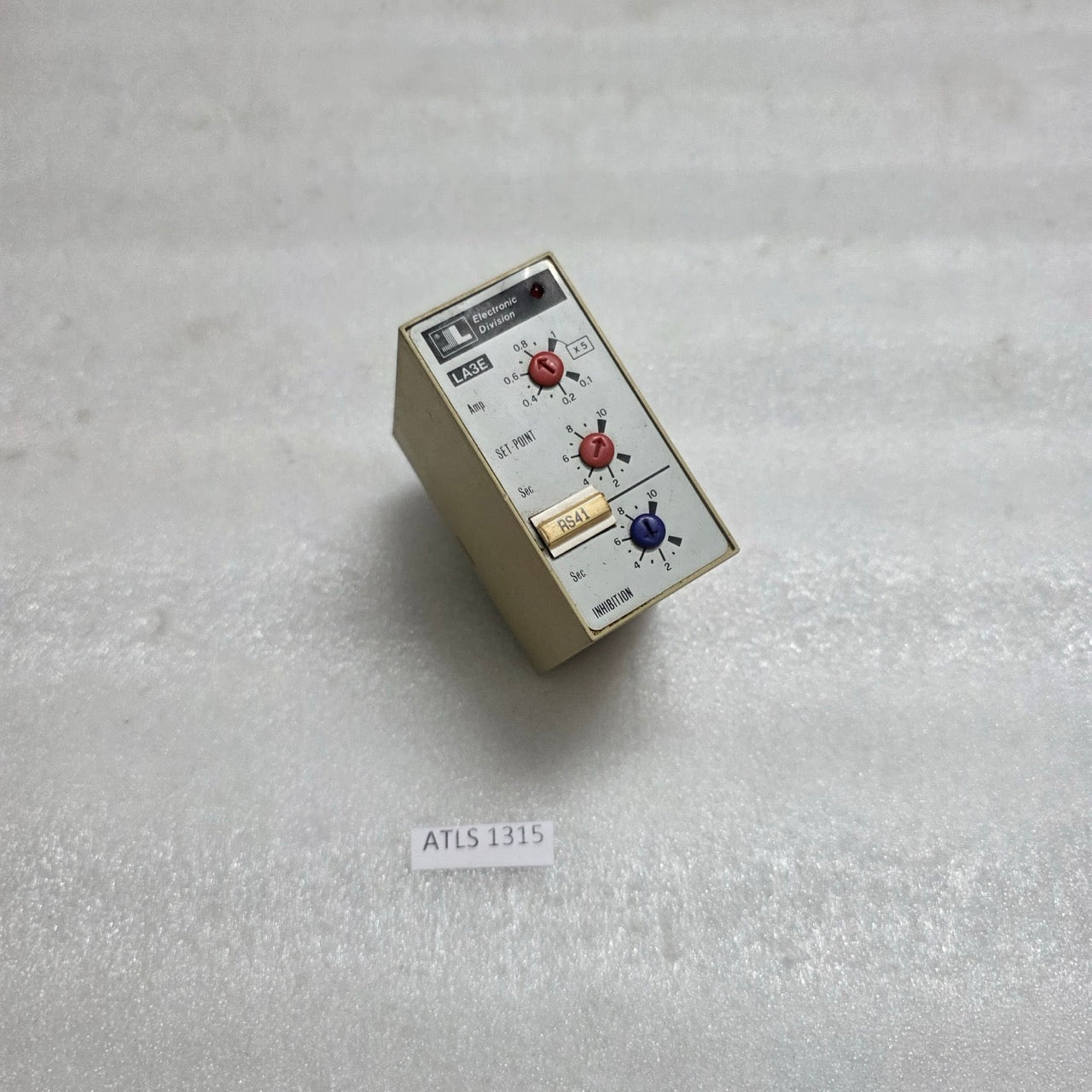 LOVATO LA3E SINGLE-PHASE MAX CURRENT MONITORING RELAY 110VAC