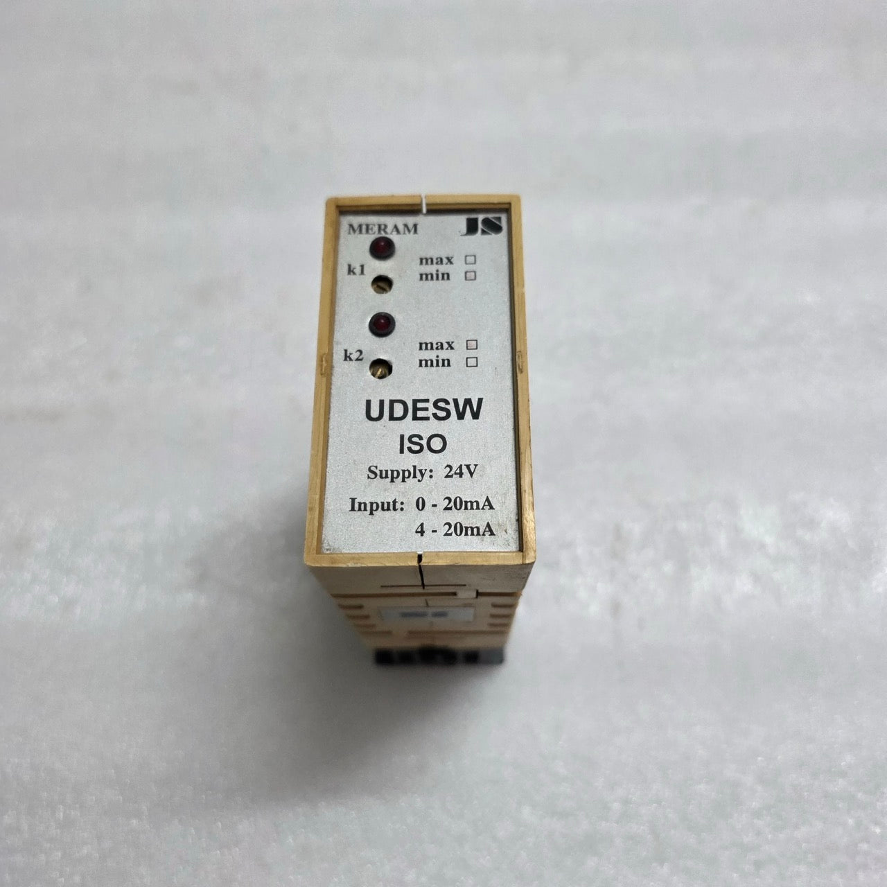 MERAM JS UDESW ISO CURRENT MONITORING RELAY 24 VDC