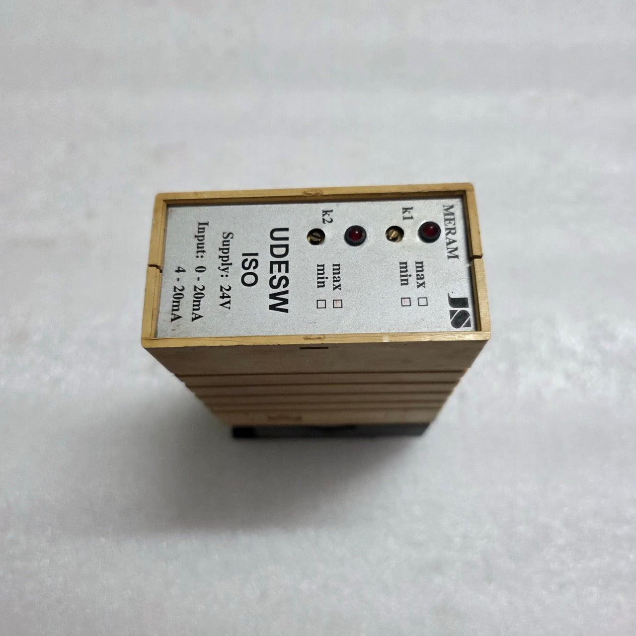 MERAM JS UDESW ISO CURRENT MONITORING RELAY 24 VDC