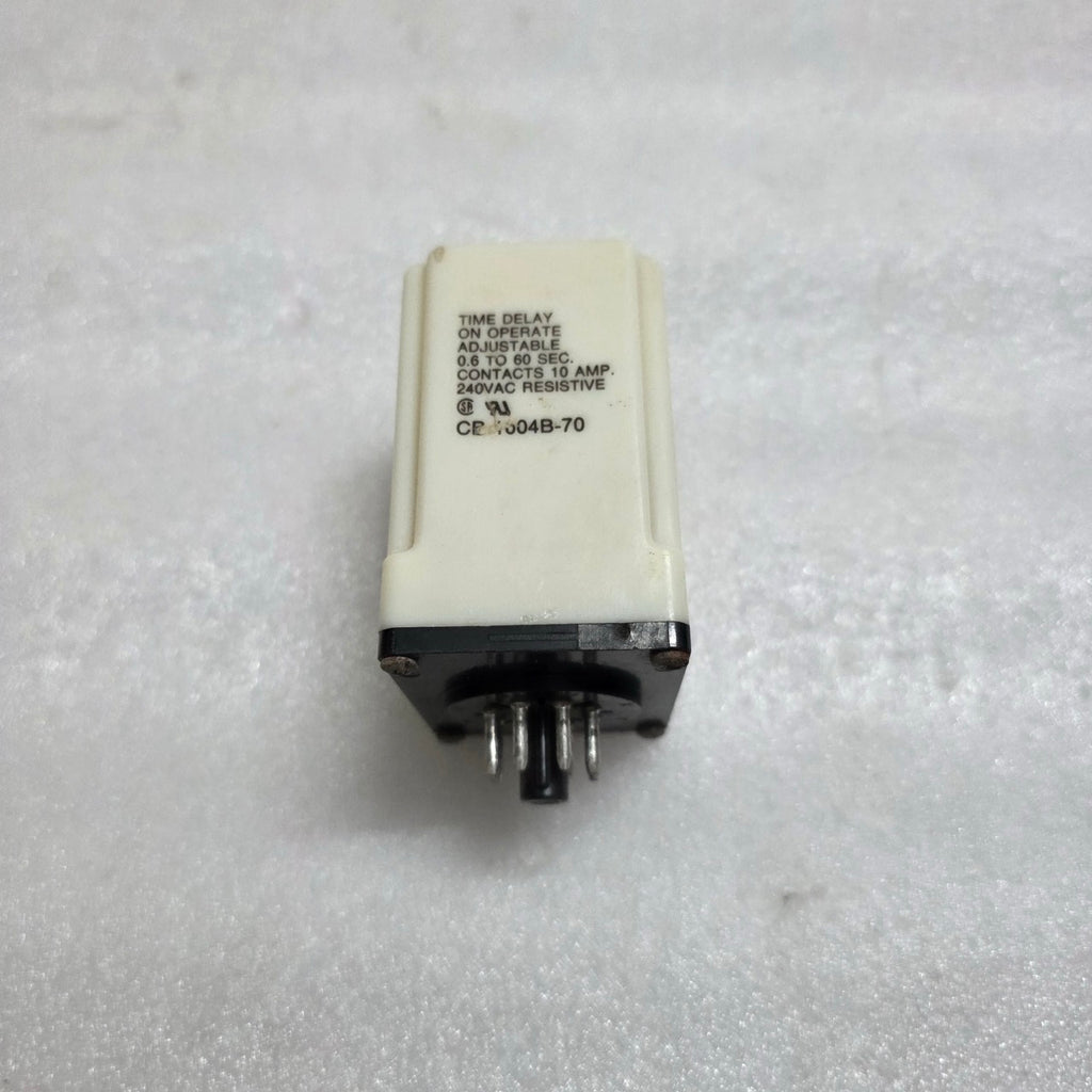 POTTER & BRUMFIELD CB-1004B-70 TIME DELAY RELAY 120 VAC