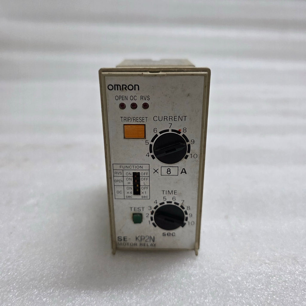 OMRON SE-KP2N MOTOR PROTECTIVE RELAY, 200/220/240VAC
