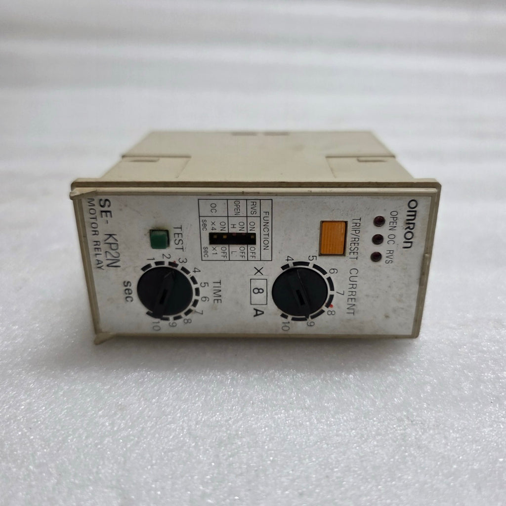 OMRON SE-KP2N MOTOR PROTECTIVE RELAY, 200/220/240VAC
