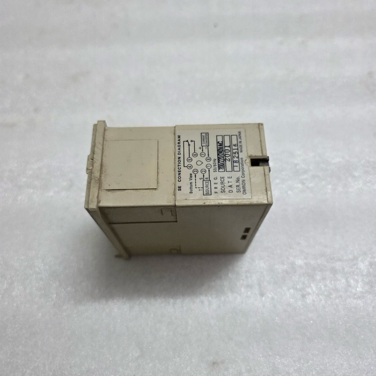 OMRON SE-KP2N MOTOR PROTECTIVE RELAY, 200/220/240VAC