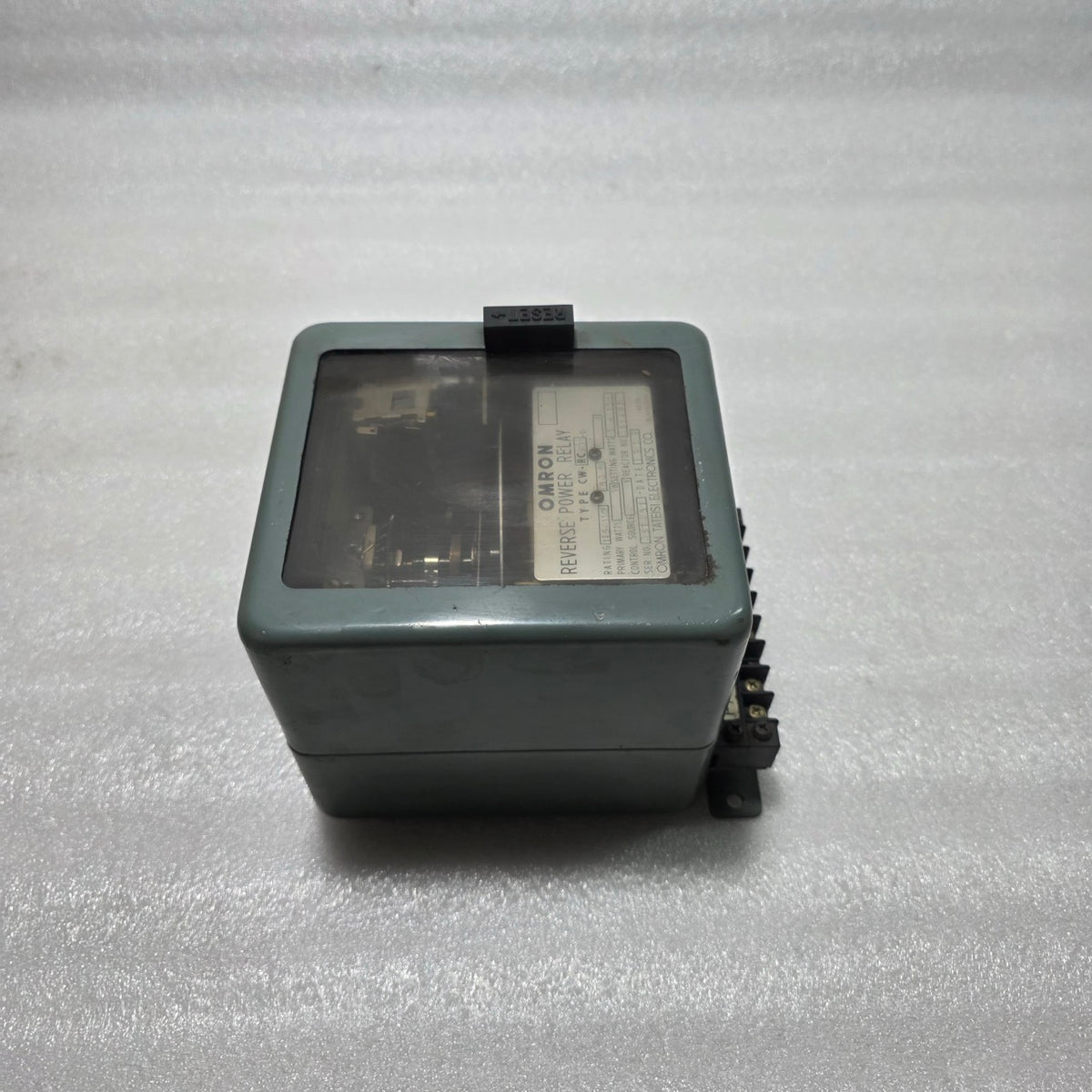 OMRON CW-RCSD2-1 REVERSE POWER RELAY 110V AC / 60HZ