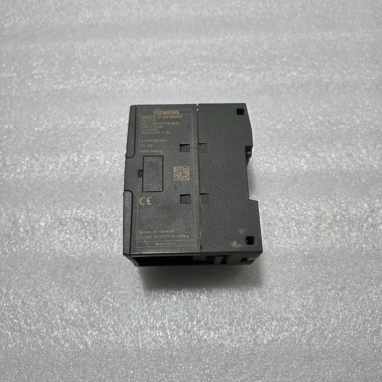 SIEMENS SIMATIC S7-20 DIGITAL I/O EM DT16 EXPANSION MODULE 6ES7 288-2DT16-0AA0
