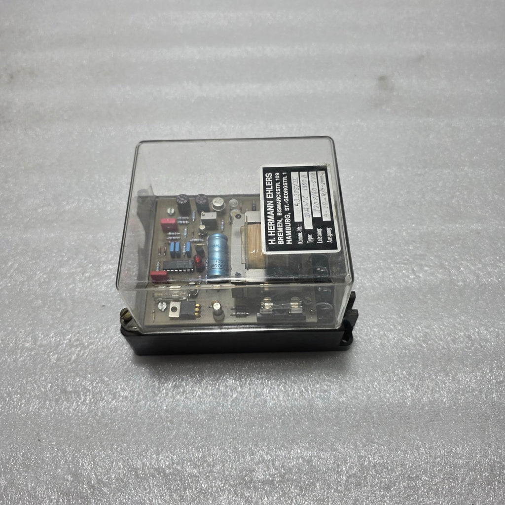 H. HERMANN EHLERS DAWK 1900 B SIGNAL RELAY BOX, 220V AC INPUT 48.385/11