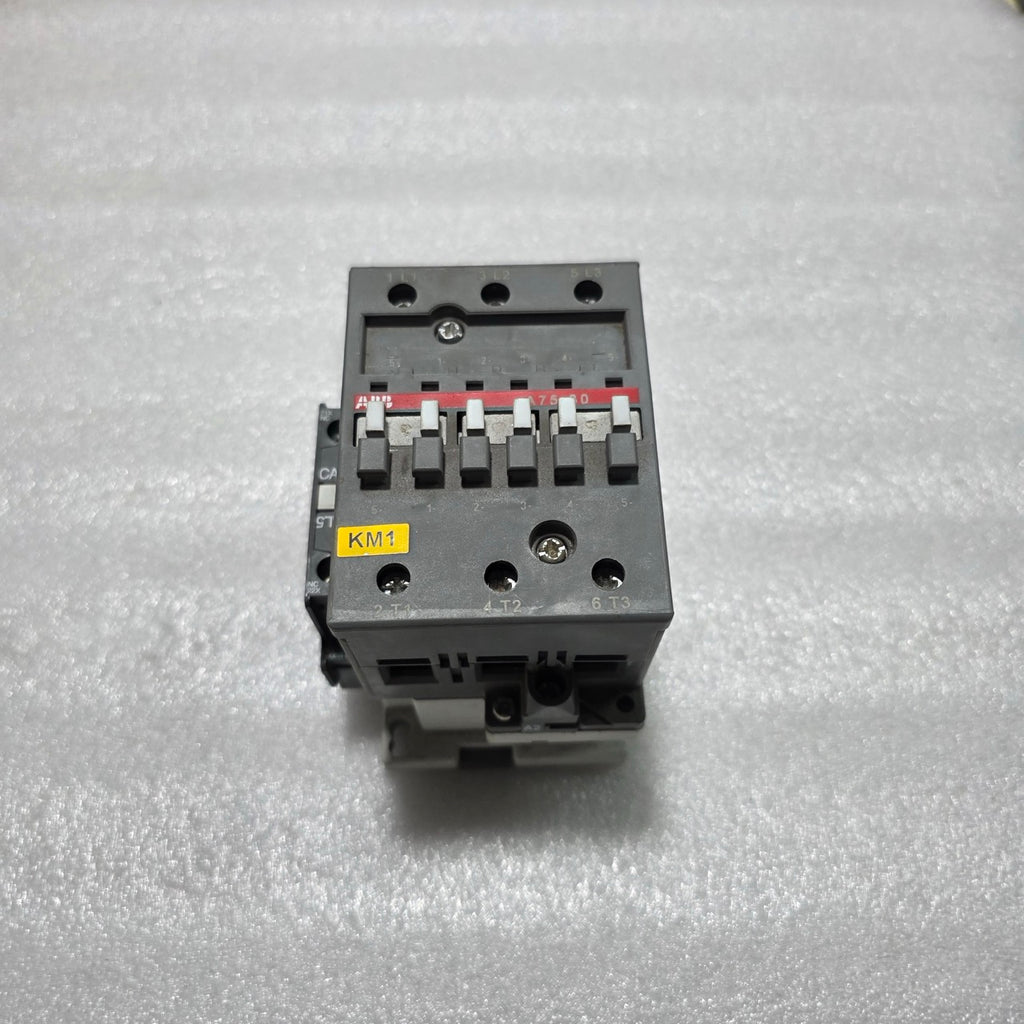 ABB A75-30-00 3-POLE BLOCK CONTACTOR 125A COIL VOLTAGE 200-220VAC