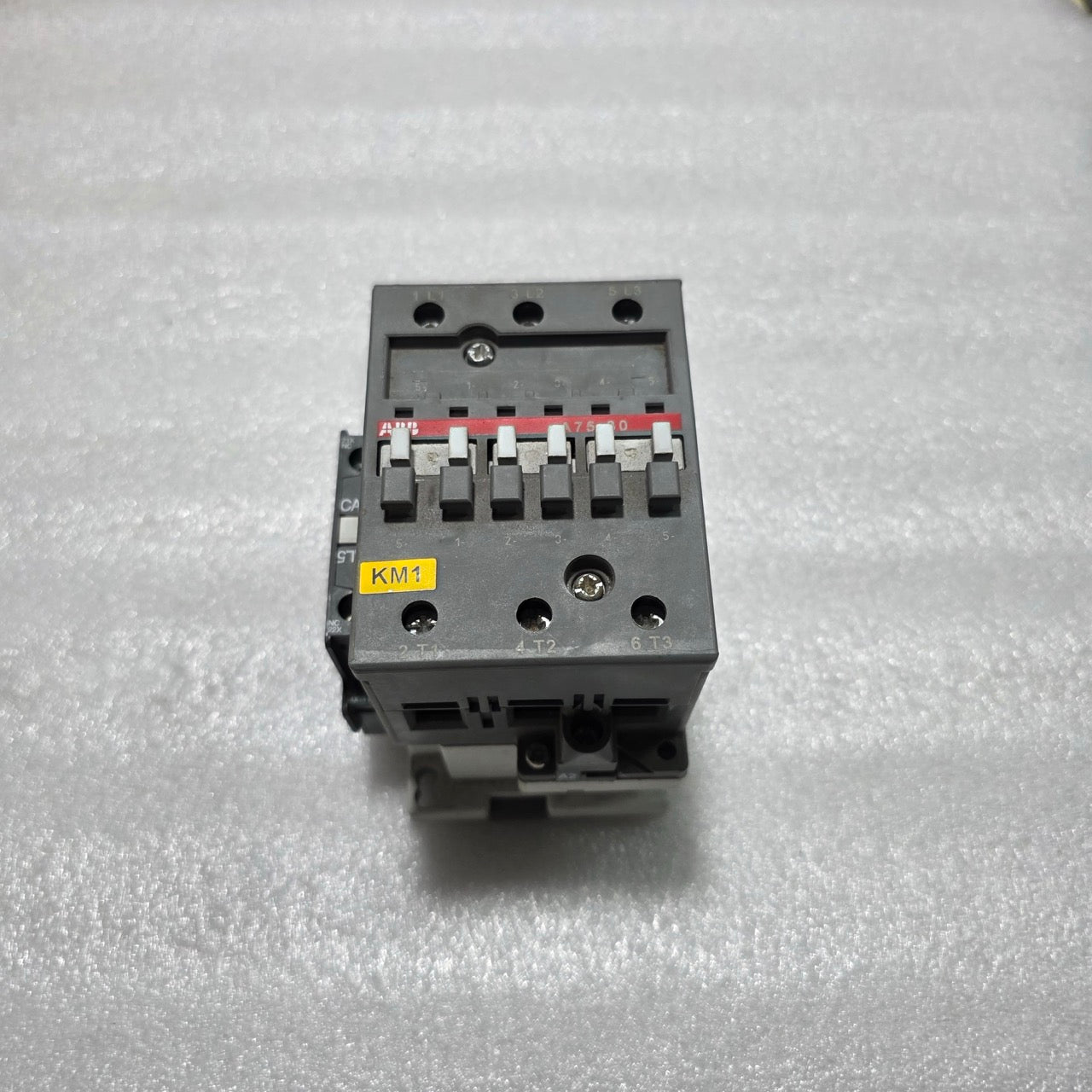 ABB A75-30-00 3-POLE BLOCK CONTACTOR 125A COIL VOLTAGE 200-220VAC