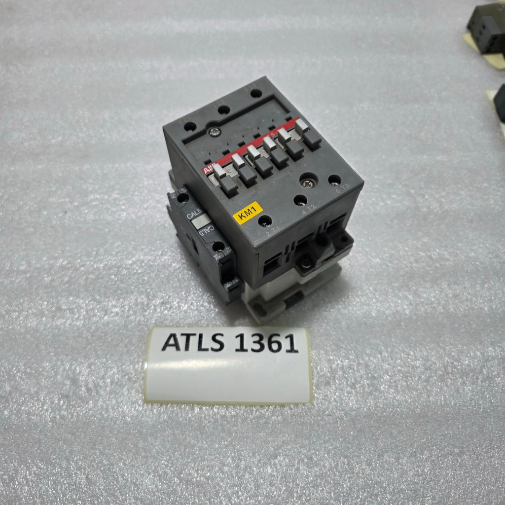 ABB A75-30-00 3-POLE BLOCK CONTACTOR 125A COIL VOLTAGE 200-220VAC