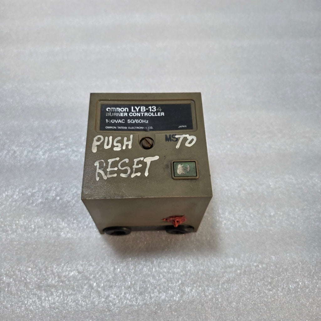 OMRON LYB-134 BURNER CONTROLLER UNIT 100-110VAC