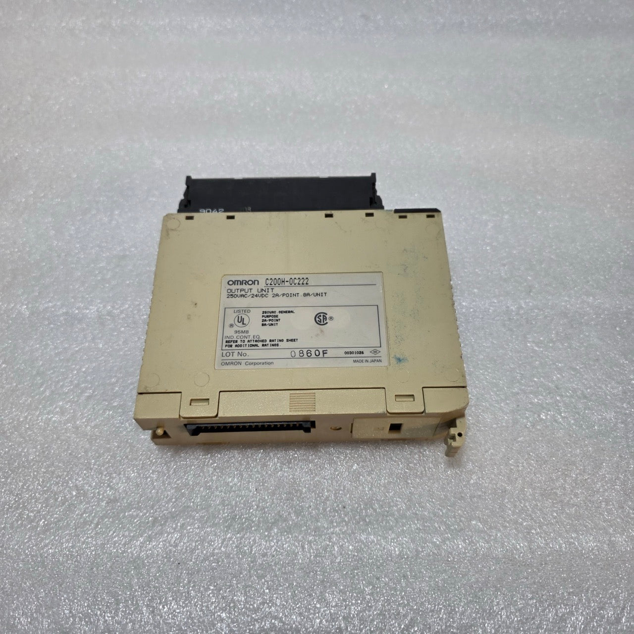 3 UNIT OMRON C200H-OC222 OUTPUT MODULE PROGRAMMABLE LOGIC CONTROLLER  LOT OF 3