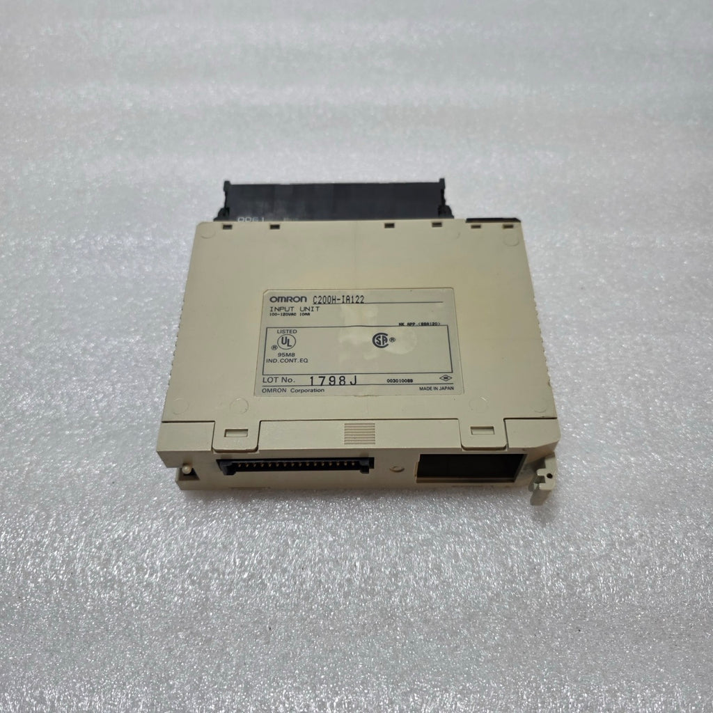 2 UNIT X OMRON C200H-IA122 AC DIGITAL INPUT MODULE LOT OF 2