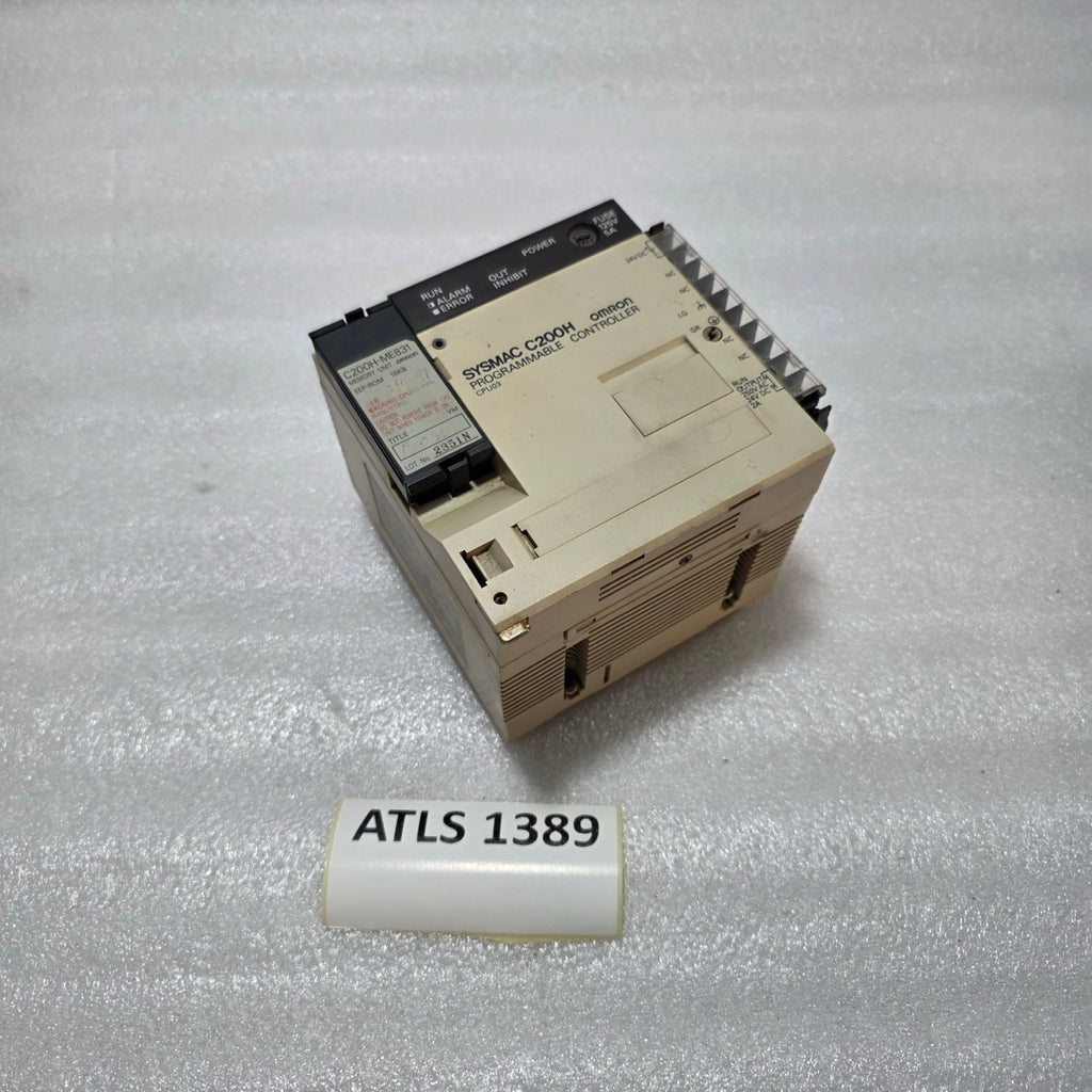 OMRON C200H-CPU03-E CPU MODULE / PROGRAMMABLE CONTROLLER 24VDC