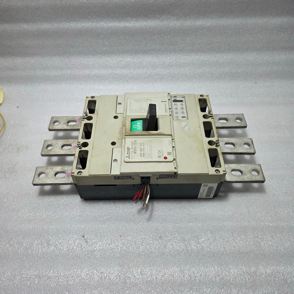 MITSUBISHI NF800-CEW CIRCUIT BREAKER 800A SHUNT AC100-450V/DC100-200V
