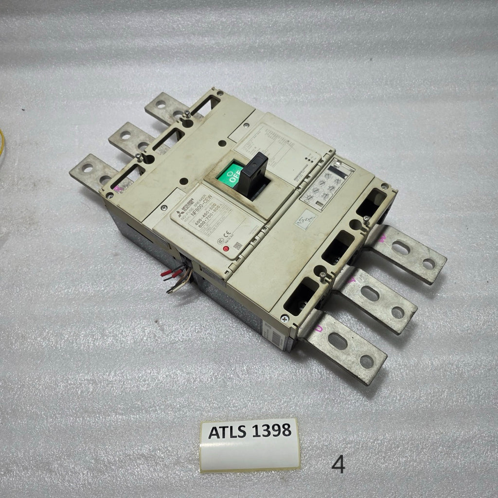 MITSUBISHI NF800-CEW CIRCUIT BREAKER 800A SHUNT AC100-450V/DC100-200V