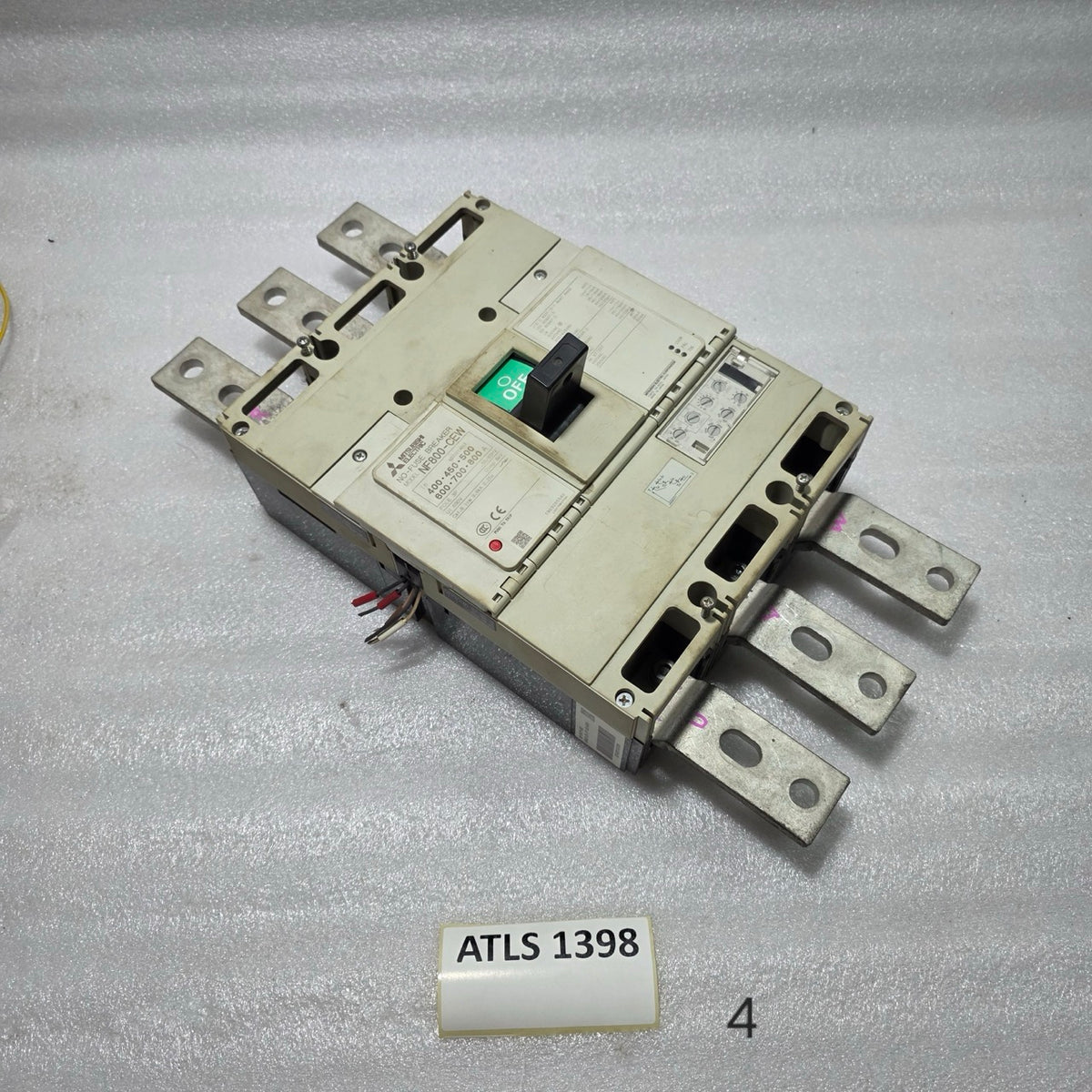 MITSUBISHI NF800-CEW CIRCUIT BREAKER 800A SHUNT AC100-450V/DC100-200V