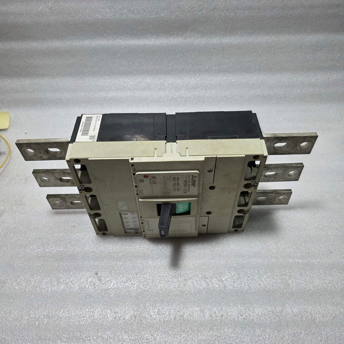 MITSUBISHI NF800-CEW 3-POLE CIRCUIT BREAKER ELECTRONIC TRIPPING DEVICE 800A