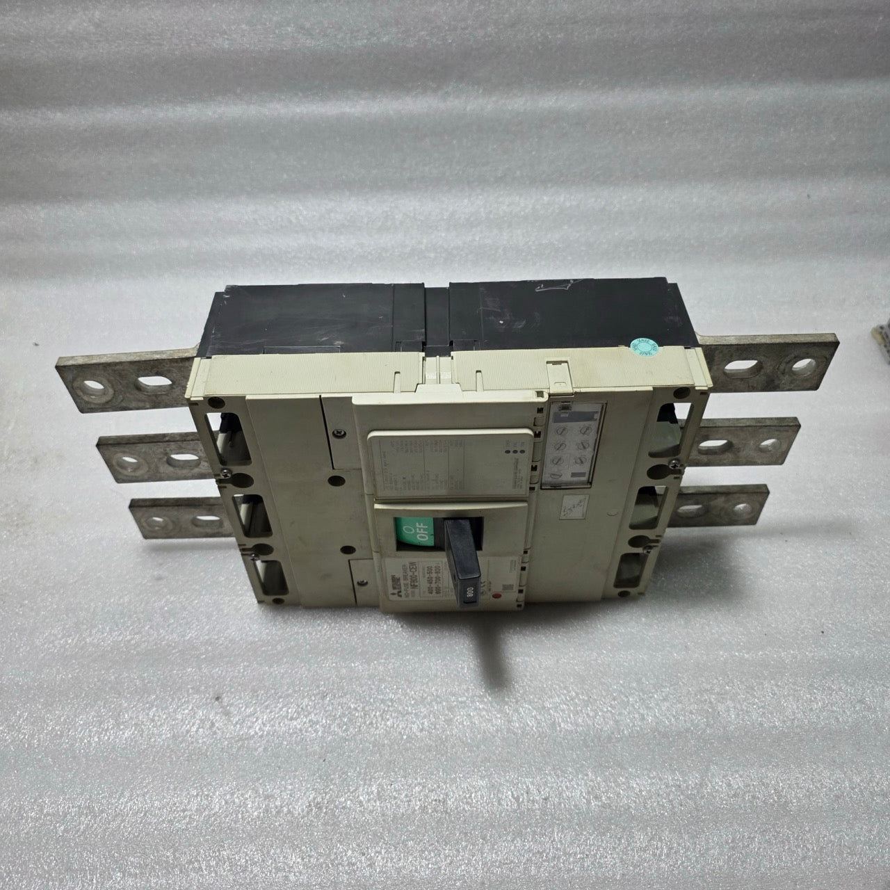 MITSUBISHI NF800-CEW 3-POLE CIRCUIT BREAKER ELECTRONIC TRIPPING DEVICE 800A