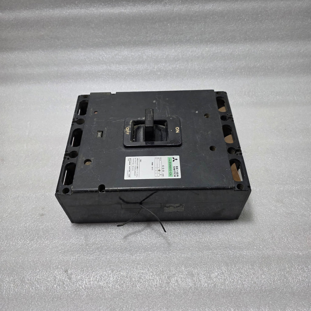 MITSUBISHI DSN600-CA 3-POLE DE-ION SWITCH / NO-FUSE SWITCH 600A