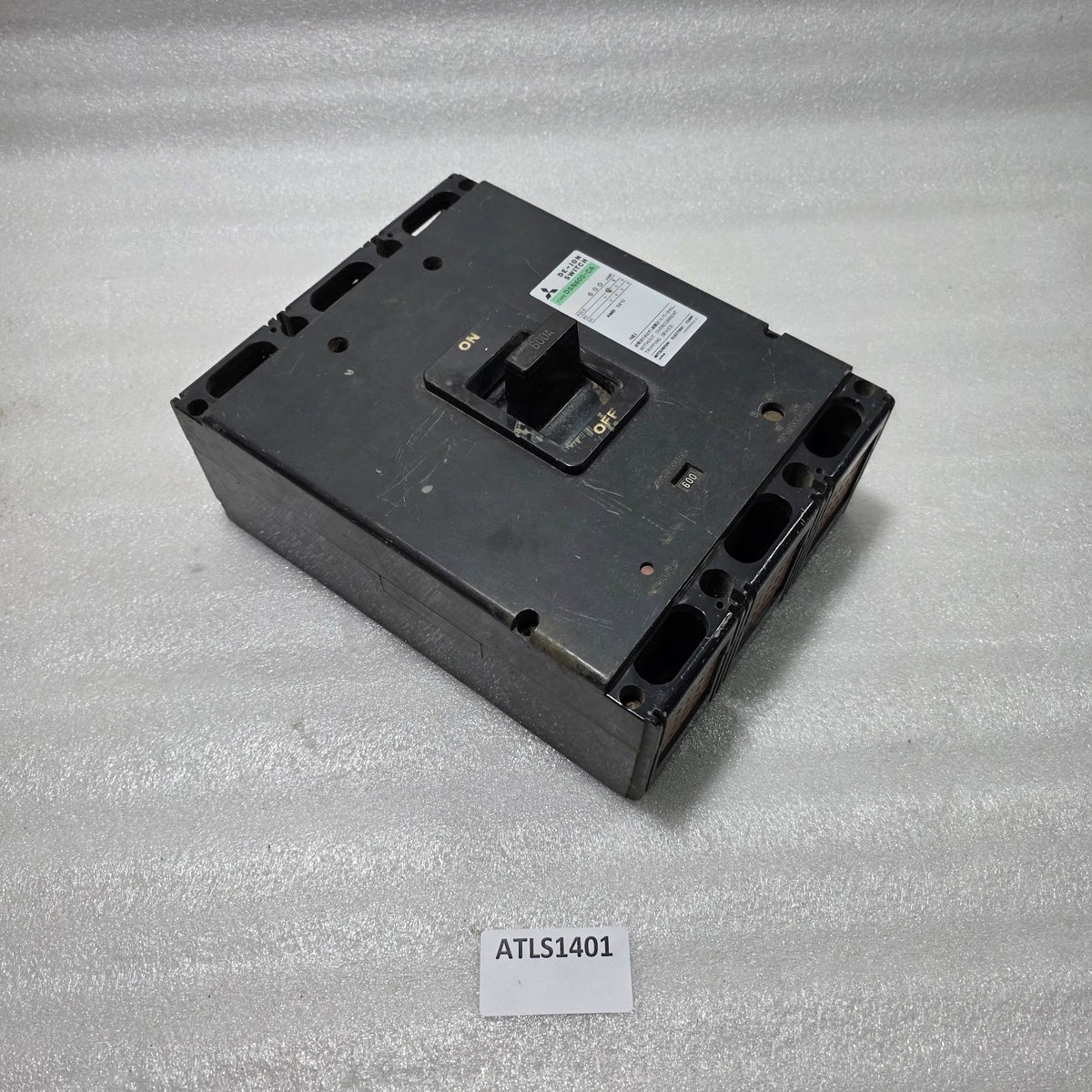 MITSUBISHI DSN600-CA 3-POLE DE-ION SWITCH / NO-FUSE SWITCH 600A