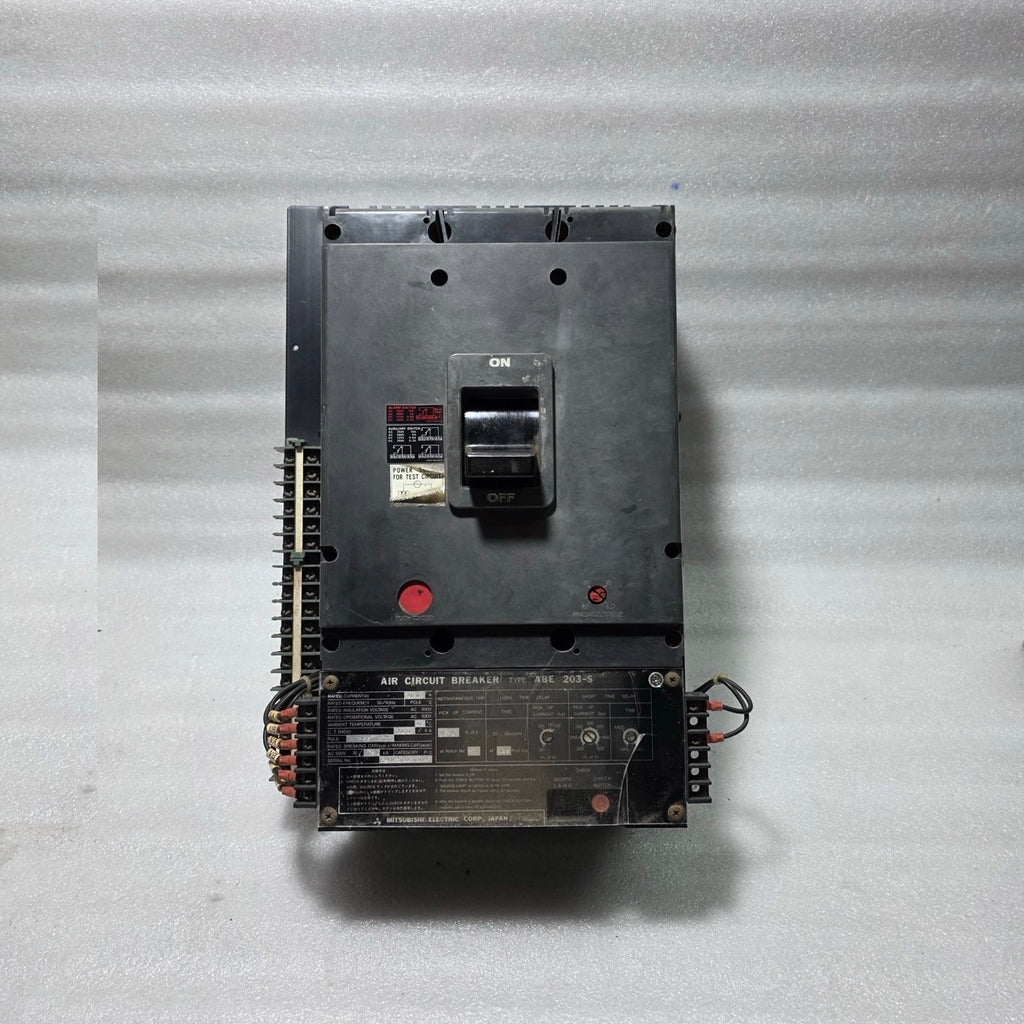 MITSUBISHI ABE 203-S AIR CIRCUIT BREAKER 104 A