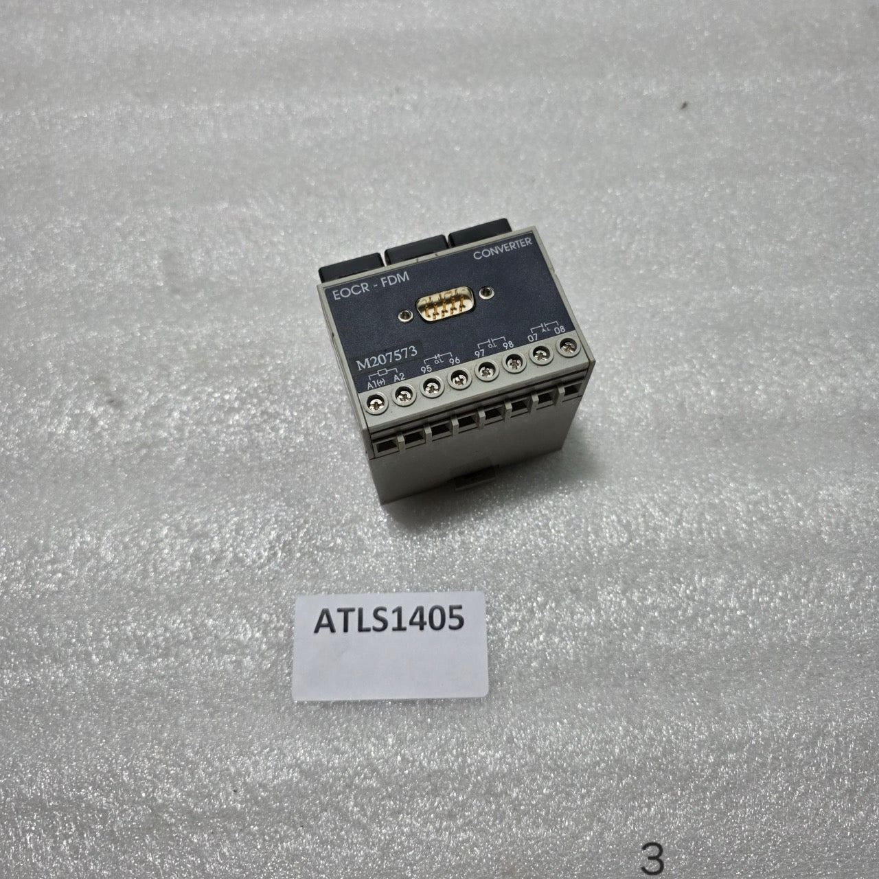 SAMWHA EOCR-FDM-100-S-220 ELECTRONIC OVERCURRENT RELAY / MOTOR PROTECTION RELAY
