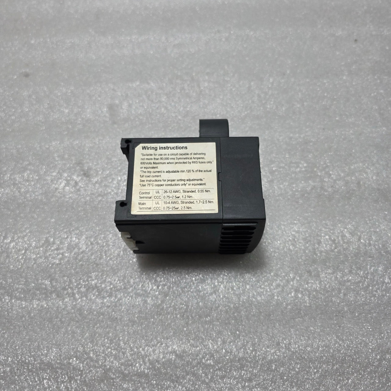 SAMWHA FDM2-WRDUWZ DIGITAL ELECTRONIC OVER-CURRENT 100–240 V AC/DC 0.5–80 A