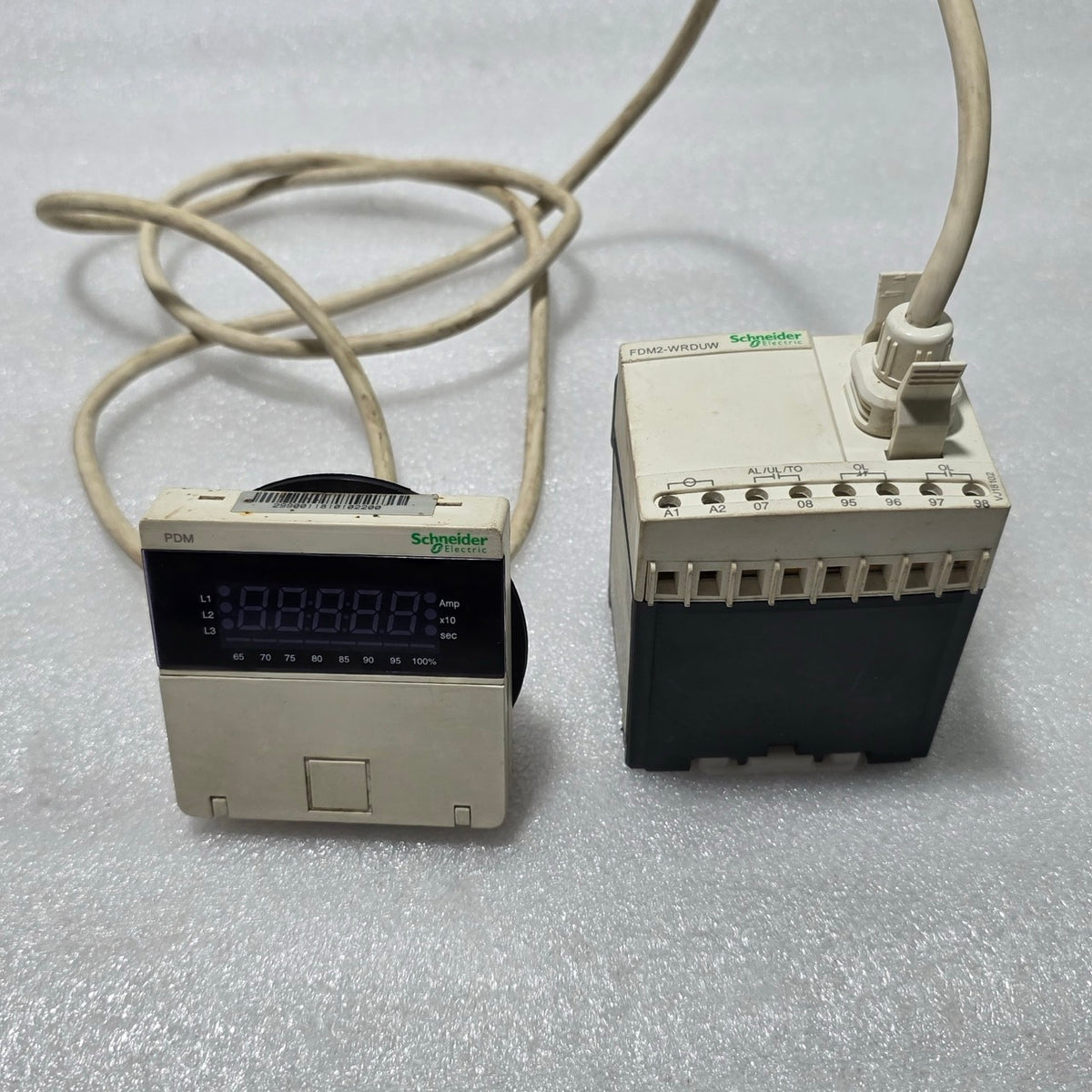 SAMWHA PDM DIGITAL ELECTRONIC OVER-CURRENT FDM2-WRDUWZ 100–240 V AC/DC 0.5–80 A