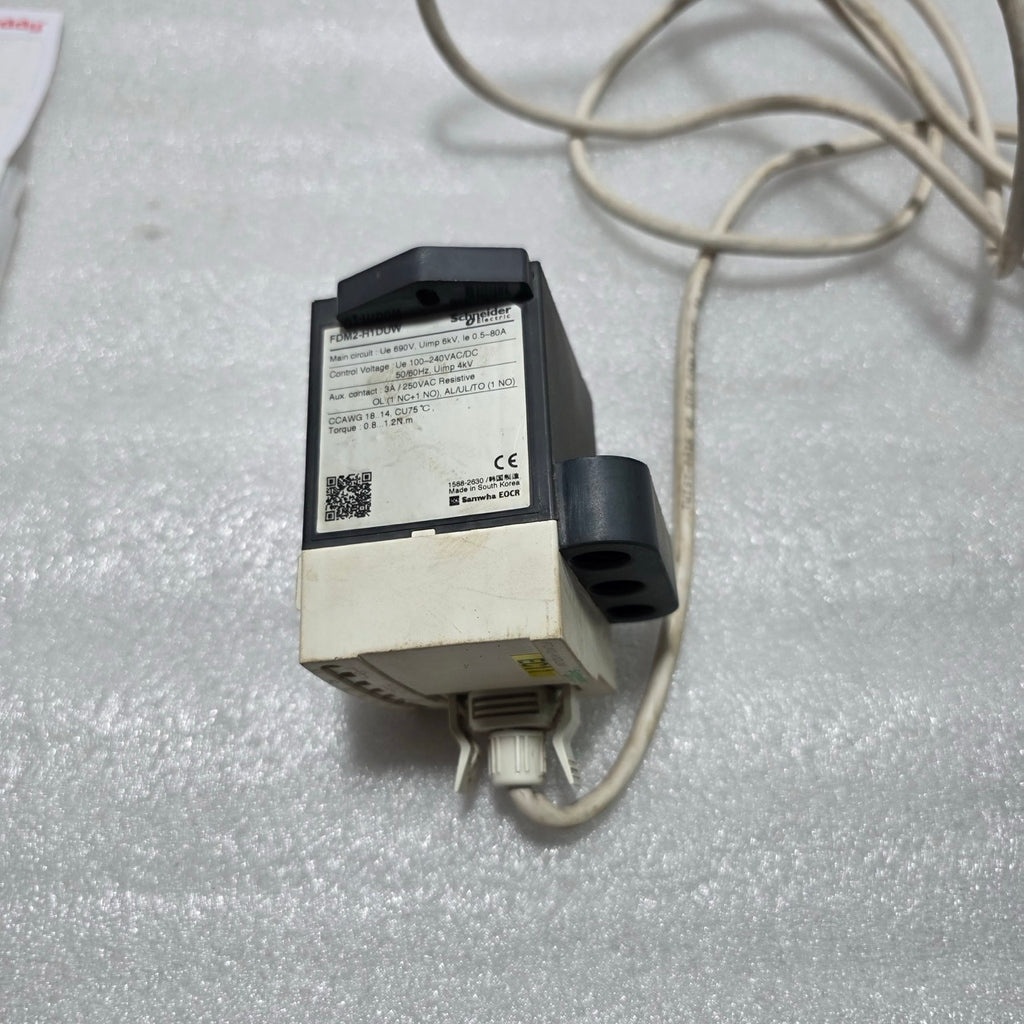 PDM ELECTRONIC OVER-CURRENT RELAY FDM2-H1DUW 100-240V AC/DC 0