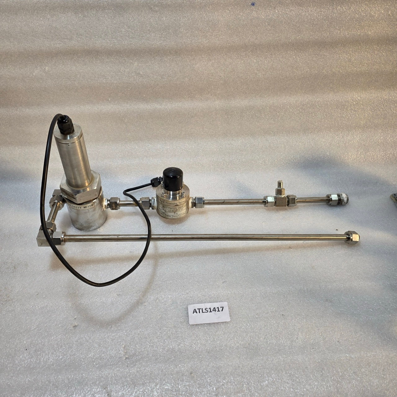 HZ-BV-SS1/2-0.4 BACK PRESSURE VALVE 0-0.4 MPA
