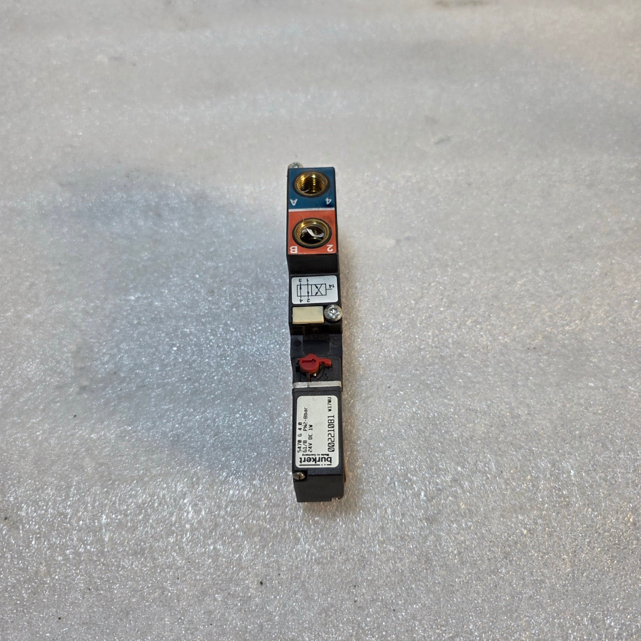 BÜRKERT 5470 G 4.0 4/2-WAY PNEUMATIC VALVE 00221081 24VDC