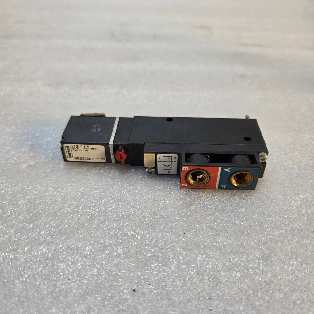 BÜRKERT 5470 G 4.0 4/2-WAY PNEUMATIC VALVE 00221081 24VDC