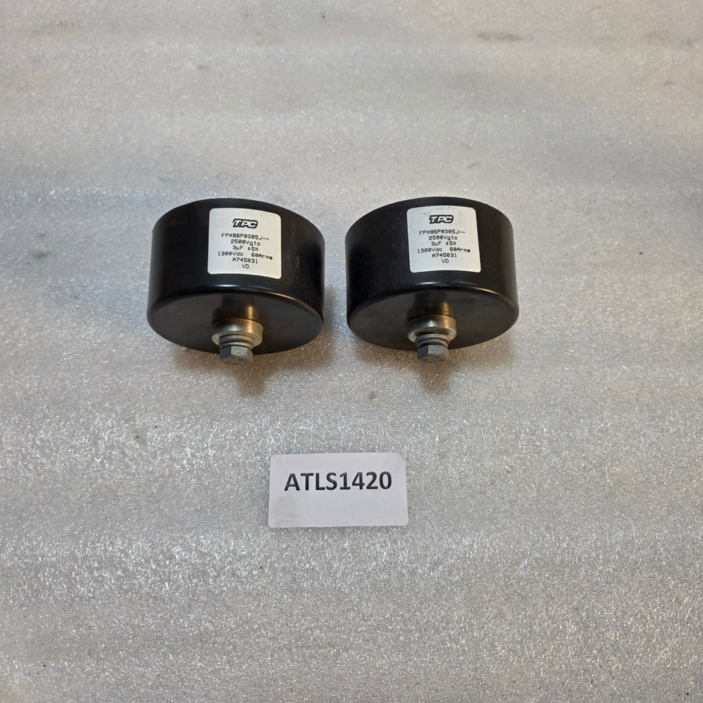 TPC FPX86P0305J POWER FILM CAPACITOR 1300 VDC 60 ARMS