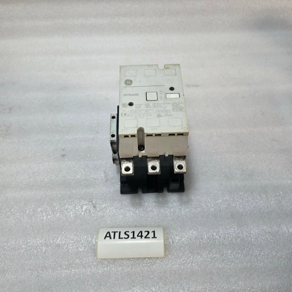 GENERAL ELECTRIC CK75CA300 3-POLE MAGNETIC CONTACTOR 150A