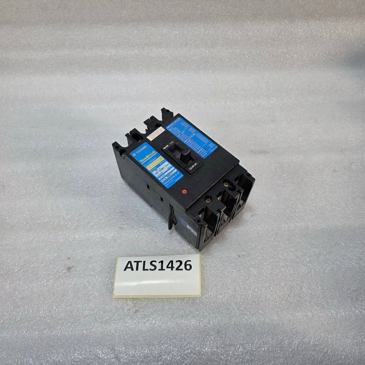 TERASAKI XH100NS 3-POLE CIRCUIT BREAKER 75A