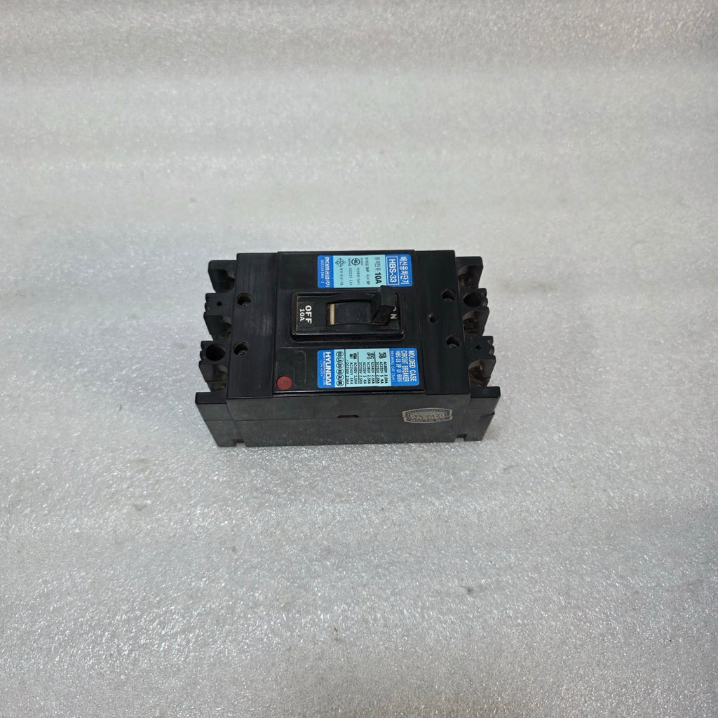 HYUNDAI HBS-33 3-POLE CIRCUIT BREAKER 10A