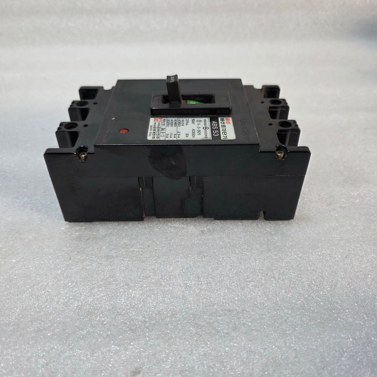GEUMSEONG ABS 53 3-POLE CIRCUIT BREAKER 30A