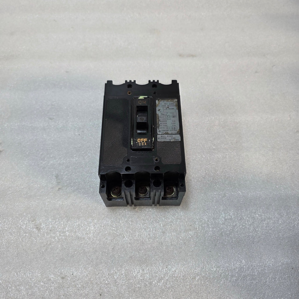 TERASAKI TO-60BA 3-POLE CIRCUIT BREAKER 10A