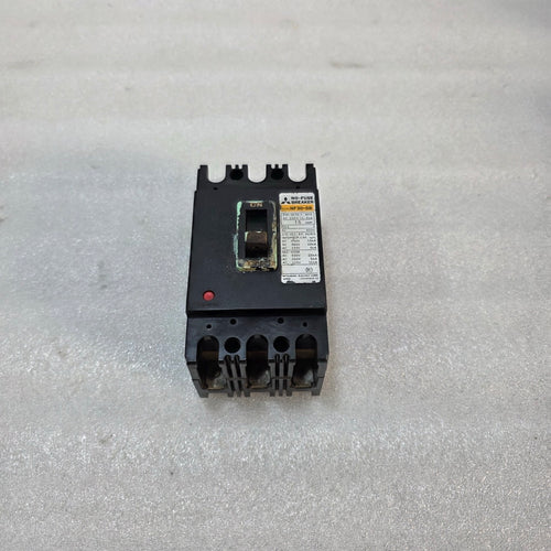 3 UNIT X MITSUBISHI NF30-SB 3 POLE CIRCUIT BREAKER 15A X LOT OF 3 UNIT