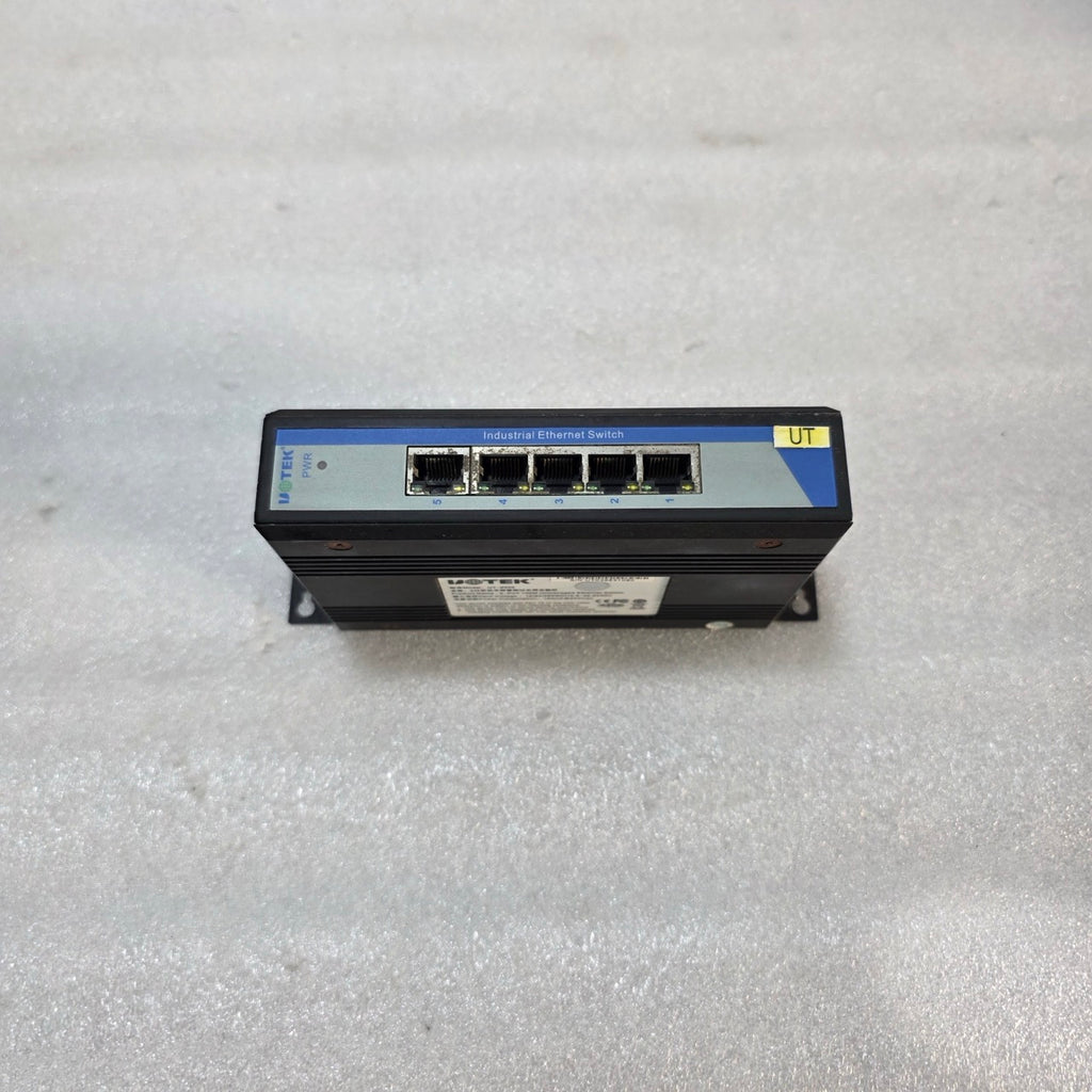 UOTEK UT-6405 5-PORT 10/100M UNMANAGED INDUSTRIAL ETHERNET SWITCH 12/24/48 VDC