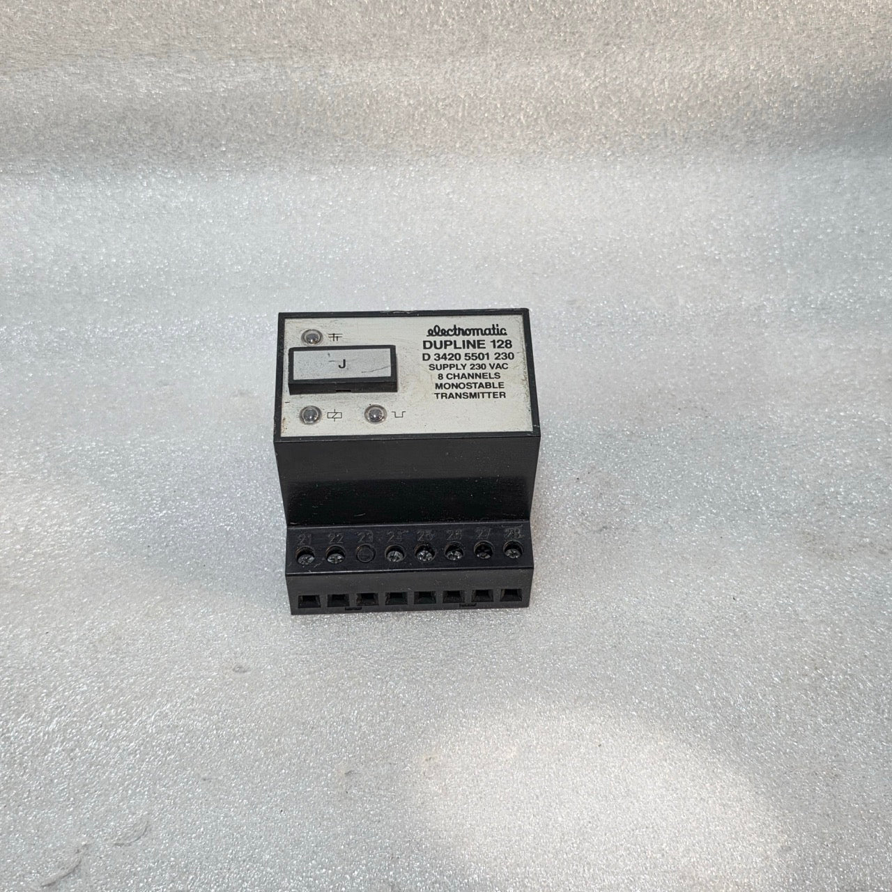 ELECTROMATIC DUPLINE 128 SERIES	D34205501230 8-CHANNEL MONOSTABLE TRANSMITTER FO