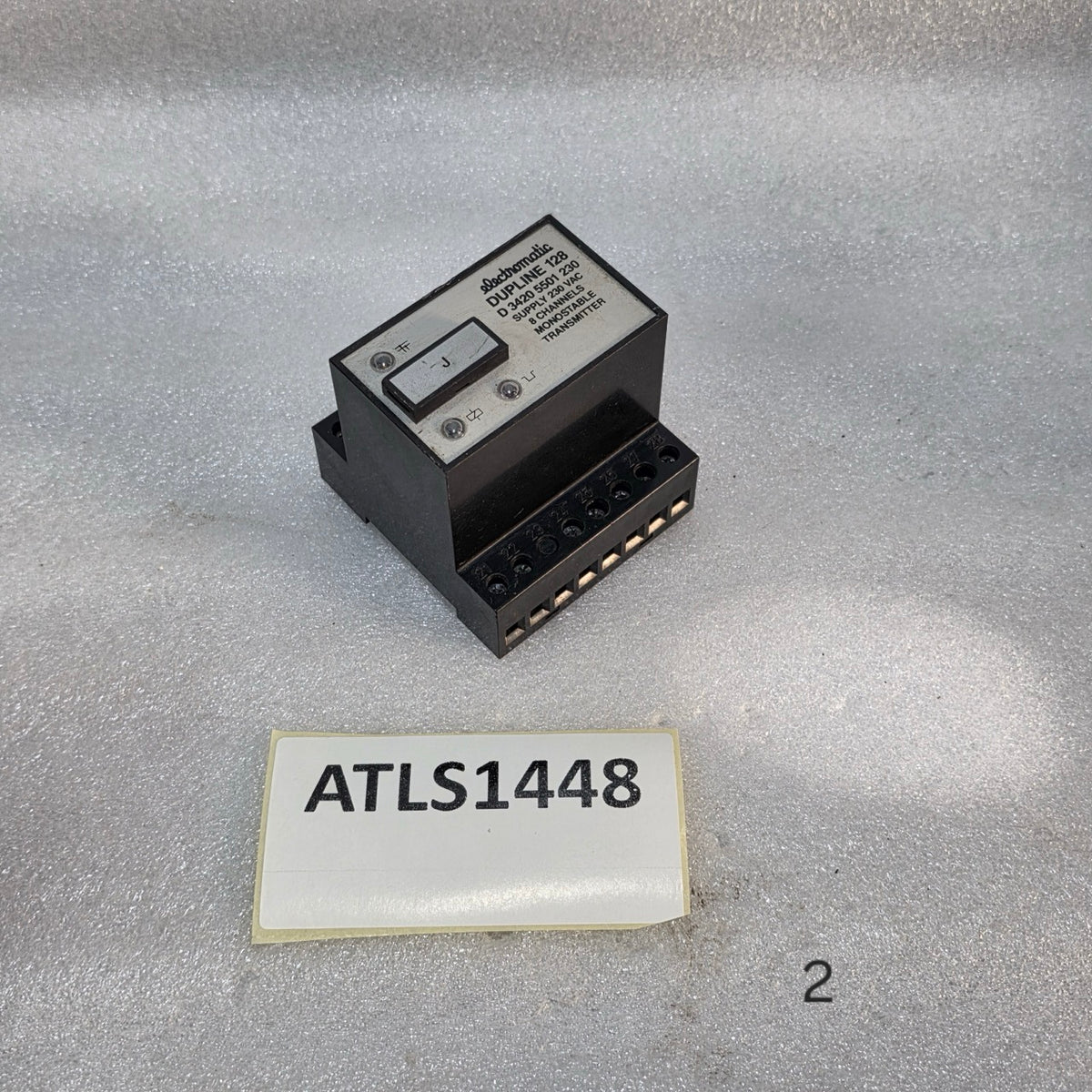 ELECTROMATIC DUPLINE 128 SERIES	D34205501230 8-CHANNEL MONOSTABLE TRANSMITTER FO