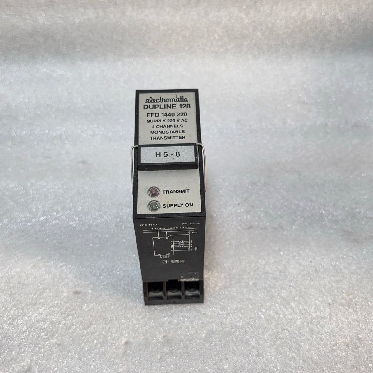 ELECTROMATIC DUPLINE 128 SERIES 4-CHANNEL MONOSTABLE TRANSMITTER FFD1440220