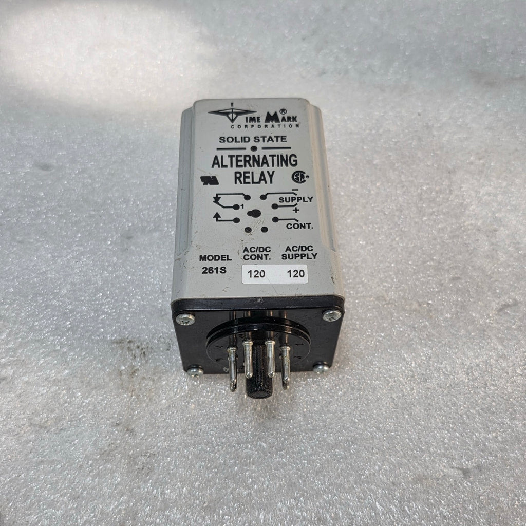 TIME MARK CORPORATION 261S SOLID STATE ALTERNATING RELAY 120 VAC/VDC 261-S-120